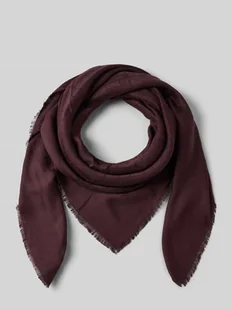 Chusta z nadrukiem z logo na całej powierzchni model ‘Tonal’ - Apaszki i szaliki damskie - miniaturka - grafika 1