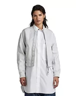 Kurtki damskie - G-STAR RAW Damska kurtka bomberka, szara (Oyster Mushroom C143-D607), XL, szary (Oyster Mushroom C143-d607), XL - miniaturka - grafika 1