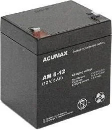 EMU Akumulator AM 12V 5Ah - Baterie do zasilaczy awaryjnych UPS - miniaturka - grafika 1