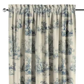 Zasłony - Zasłona na kanale z grzywką 1 szt. - miniaturka - grafika 1