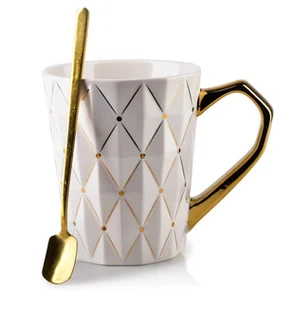 Mondex Kubek Gillian White z łyżeczką 360 ml DD.15584 - Kubki - miniaturka - grafika 1