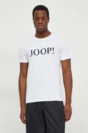 Koszulki męskie - Joop! t-shirt bawełniany męski kolor biały z nadrukiem - miniaturka - grafika 1