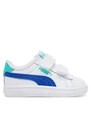 Buty dla chłopców - Puma Sneakersy Smash 3.0 L V Inf 392034 18 Biały - miniaturka - grafika 1