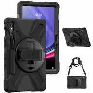 Etui do tabletów - Etui Armor z uchwytem i paskiem do Samsung Galaxy Tab S9/ S9 FE SM-X710/SM-X716B/SM-X510 SM-X516 2023/ S10 FE SM-X520/SM-X526 2025 - miniaturka - grafika 1
