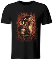 Koszulki i topy damskie - Koszulka z nadrukiem Spartan Soul, czarna, roz. XXL - miniaturka - grafika 1