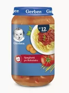 Dania dla dzieci - Gerber Junior Spaghetti po bolońsku 12m+ 250 g) obiadek - miniaturka - grafika 1