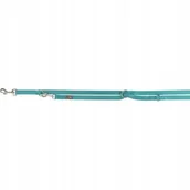 Smycze dla psów - Trixie Premium taśma 2m aqua - miniaturka - grafika 1