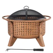 Paleniska ogrodowe - Palenisko ogrodowe z pokrywą 76 cm z pogrzebaczem Sunjoy - miniaturka - grafika 1