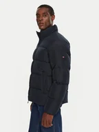 Kurtki męskie - Tommy Hilfiger Kurtka puchowa MW0MW36666 Granatowy Regular Fit - miniaturka - grafika 1