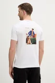 Koszulki męskie - Trussardi t-shirt bawełniany - miniaturka - grafika 1