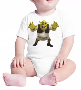 SHREK 3131 FIONA BODY DZIECIĘCE ŚPIOSZKI BAJKA 80 - Body dla niemowląt - miniaturka - grafika 1