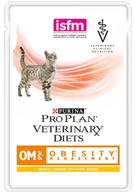 Mokra karma dla kotów - Purina Veterinary Pvd Om Obesity Management Cat 85G Saszetka - miniaturka - grafika 1
