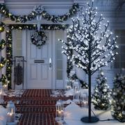 Oświetlenie świąteczne - Drzewko ozdobne 180cm 200 LED Kwitnąca wiśnia Dom/Ogród - miniaturka - grafika 1