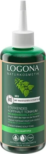 Logona, Wzmacniający Tonik Do Skóry Głowy Z Organiczną Pokrzywą I Organicznym Liściem Brzozy, 150ml - Farby do włosów i szampony koloryzujące - miniaturka - grafika 1