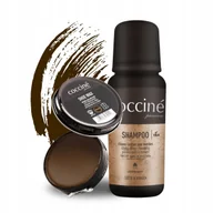 Środki do obuwia i ubrań - Szampon do Czyszczenia Butów z Brązową Pastą Shoe Wax Coccine Zestaw 2w1 - miniaturka - grafika 1