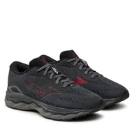 Buty sportowe damskie - Buty do biegania Mizuno Wave Serene GTX J1GD2460 Czarny - miniaturka - grafika 1