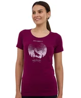 Koszulki i topy damskie - Koszulka damska z krótkim rękawem wełniana Brubeck OUTDOOR WOOL PRO - miniaturka - grafika 1