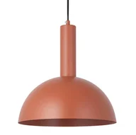 Lampy sufitowe - Zawieszana lampa do sypialni Vitrum 40974 półokrąg metalowa ceglana - miniaturka - grafika 1