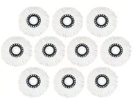 Miotły, szufle, mopy - M050 10 X Wkład Nakładka Końcówka Do Mopa Obrotowego - miniaturka - grafika 1