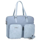 Torby na laptopy - Pepe Jeans Jana Teczka na Laptopa 15,6 cala Niebieski 40x30x5 cm Poliester i PU by Joumma Bags, Niebieski, Talla única, torba na laptop - miniaturka - grafika 1