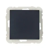 Wyłączniki światła i elektryczne - Efapel Włącznik schodowy LOGUS 90 Czarny - miniaturka - grafika 1