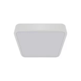 Kwadratowa lampa sufitowa Torem LED 16W biała do jadalni - Lampy sufitowe - miniaturka - grafika 1