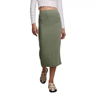 Spódnice - PIECES Damska spódnica Pckylie Mw Midi Skirt Noos, Deep Lichen Green, XL - miniaturka - grafika 1