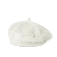 Czapki damskie - Beret Classy fluffy - miniaturka - grafika 1
