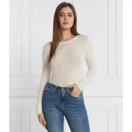 Bluzki damskie - Pinko Bluzka MULAN | Slim Fit | z dodatkiem kaszmiru - miniaturka - grafika 1