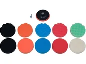 Akcesoria do elektronarzędzi - ZESTAW DO POLEROWANIA 125MM, M14, 12SZT. - miniaturka - grafika 1