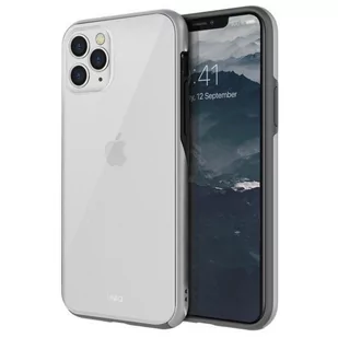 UNIQ Etui Uniq Vesto Hue iPhone 11 Pro Max, srebrne 8886463671726 - Etui i futerały do telefonów - miniaturka - grafika 1