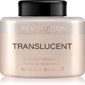 Pudry do twarzy - Makeup Revolution Baking Powder puder sypki odcień Translucent 32 g - miniaturka - grafika 1