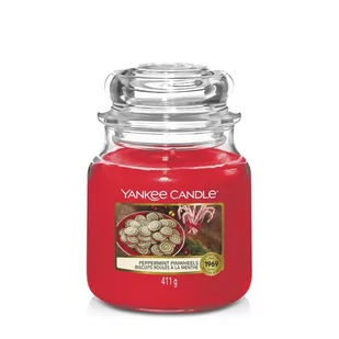 Świeca Zapachowa Peppermint Pinwheels, Słoik Średni - Świece - miniaturka - grafika 1