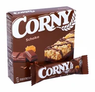 Płatki śniadaniowe i musli - Corny, baton zbożowy, czekoladowy, 6 sztuk - miniaturka - grafika 1