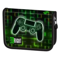 Piórniki - Piórnik dwuklapkowy bez wyposażenia Neon Pad - miniaturka - grafika 1