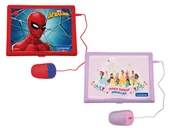 Zabawki interaktywne dla dzieci - LEXIBOOK Laptop do zabawy z kolekcji Księżniczek Disneya lub Spidermana - miniaturka - grafika 1