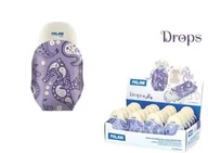 Przybory szkolne - MILAN Gumka D1012 Drops p24 cena za 1szt. - miniaturka - grafika 1