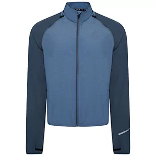 Dare2b męska kurtka Oxidate Windshell, Stellar Blue/Orion Grey, S - Kurtki męskie - miniaturka - grafika 1