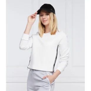 Emporio Armani Bluza | Cropped Fit - Bluzy damskie - miniaturka - grafika 1