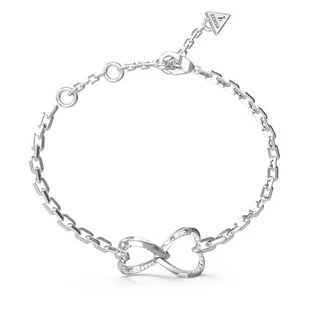 Bransoletka Guess JUBB0461 8JW Srebrny - Bransoletki - miniaturka - grafika 1
