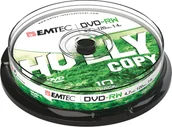 Nośniki danych - Emtec ECOVRW47104CB płyta DVD 4,7 GB DVD-RW 10 szt. - miniaturka - grafika 1