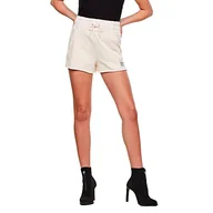 Spodenki damskie - G-STAR RAW Damskie szorty do biegania z wysokim stanem, Różowy (Blossom D17297-c332-1601), XS - miniaturka - grafika 1