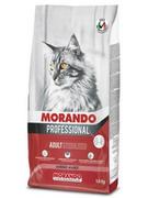 Sucha karma dla kotów - MORANDO Dla Kotów Sterylizowanych Z Wołowiną 1,5 kg - miniaturka - grafika 1