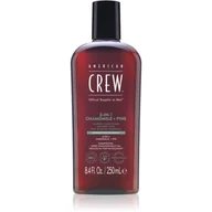 Odżywki do włosów - American Crew 3w1 Chamomile&Pine, szampon, odżywka i żel pod prysznic w jednym, 250ml - miniaturka - grafika 1