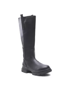 Kozaki damskie - Wrangler Kozaki Atlanta Boot Extra WL22604A Czarny - grafika 1