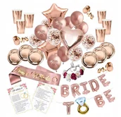 Balony i akcesoria - ZESTAW WIECZÓR PANIEŃSKI BALONY KUBECZKI TALERZYKI [70G-Z] - miniaturka - grafika 1