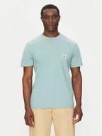 Koszulki męskie - Quiksilver T-Shirt EQYZT08062 Błękitny Regular Fit - miniaturka - grafika 1