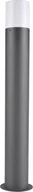Lampy ogrodowe - Polux Lampa słupek ogrodowy DALLAS 60cm grafit E27 Polux - miniaturka - grafika 1