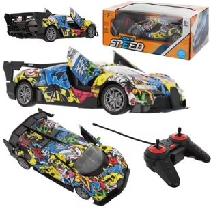 LT359 SAMOCHÓD WYŚCIGÓWKA AUTO RC OTWIERANE DRZWI PILOT - Zabawki zdalnie sterowane - miniaturka - grafika 1