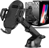 Pozostałe akcesoria do telefonów - Uchwyt na szybę INTMIX czarny - miniaturka - grafika 1